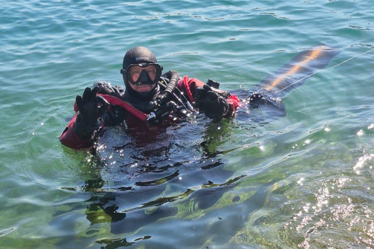 CCR potapljanje otok Krk, Hrvaška